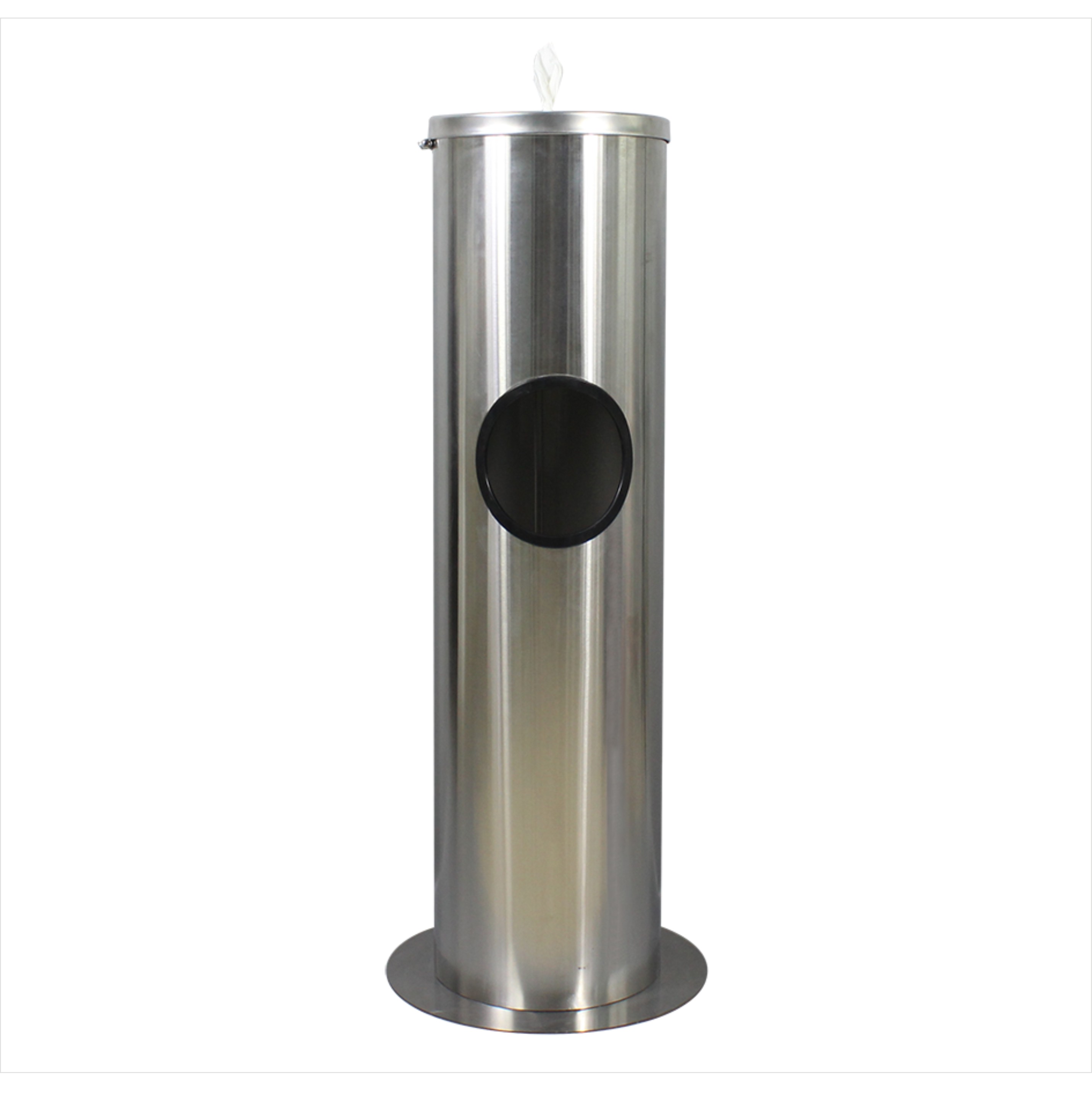 Dispenser Tisu Gym Stainless Steel Bulat